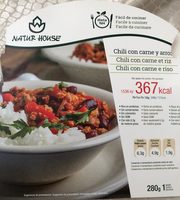 Chili con carne et riz