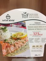 Naturhouse saumon sauce citron et riz