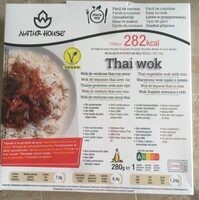 Wok de legume thaiavec riz