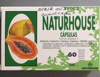 Capsulas papaya naturhouse