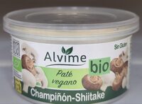 Paté vegetal de champiñón y Shitake