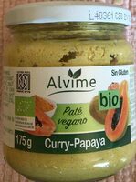 Paté vegano Curry-Papaya