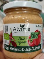 Paté vegano pimiento dulce guindilla