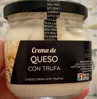 Crema de queso con trufa