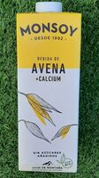 Bebida de avena +calcium