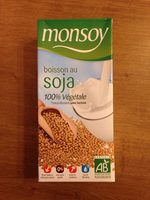 Boisson au soja 100% végétale