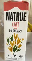 Natrue oat drink 0% sugars