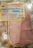 Jambon superieur braise