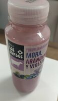 Yogur semi desnarado+fruta Mora, Arándanos y Violeta
