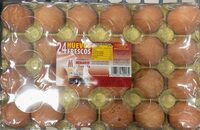 24 huevos frescos
