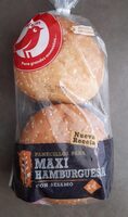 Panecillos para Maxi Hamburguesa con sésamo