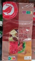 Pan tostado integral de trigo