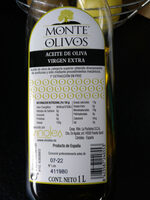 Aceite de oliva virgen extra