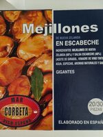 Mejillones en escabeche