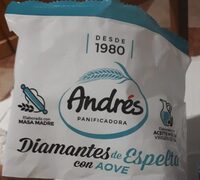 Diamantes de espelta con aove