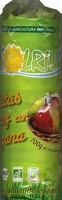Tortitas de arroz con manzana