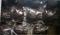 Magdalenas cubiertas de chocolate