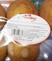 Magdalenas con aceite de oliva