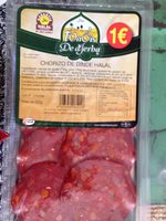 Chorizo de dinde halal