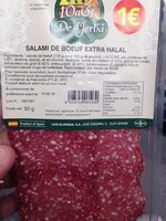 Salami de boeuf extra halal