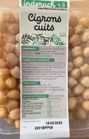 Cigrons cuits
