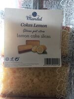 Lemon cake slices