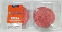 Burger meat mixta cerdo + vacuno