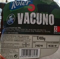 Preparado vacuno