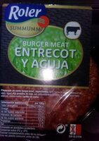 Burger Meat entrecot y aguja