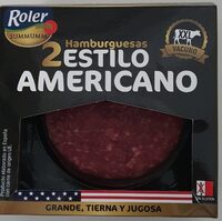 Hamburguesa Estilo Americano
