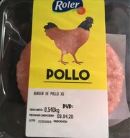 Burguer de Pollo XG