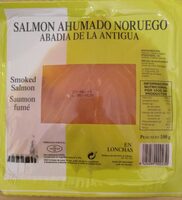 Salmón ahumado noruego en lonchas