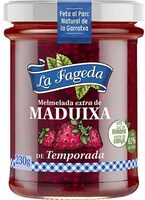 Mermelada extra de fresa de temporada