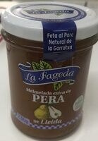 Mermelada extra de pera de lleida con zumo de