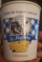 Gelat Iogurt natural amb llimona