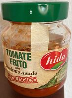 Tomate frito con pimiento asado