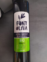 Font Oliva- extra panenský olivový olej