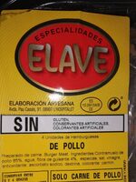 Hamburguesas de pollo