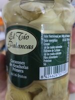 Corazones de alcachofa
