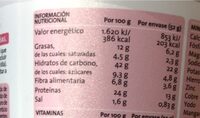 Porridge de avena sabor yogur y frutos rojos