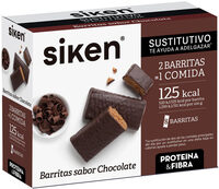 Barritas Sabor chocolate