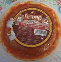Queso de Cabra curado graso untado con pimentón