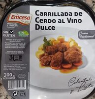 Carrillada de cerdo al vino dulce