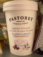 Yoghourt artesanal al estilo griego stracciatella
