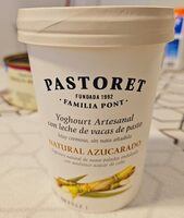 Yogur artesanal cremoso natural azucarado sin gluten