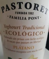 Yogur Tradicional Ecológico Plátano
