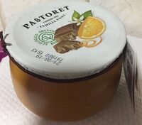 Crema de chocolate y naranja