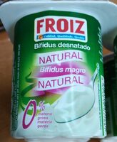 Bifidus desnatado natural yogurt