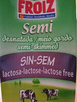 Leche semi sin lactosa