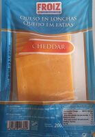 Queso  en Lonchas Cheddar